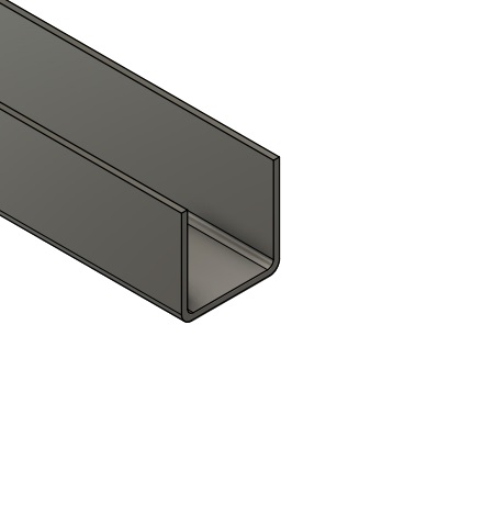 U-PROFIL KALLFORMAD 20X20X20X2 MM 6 M