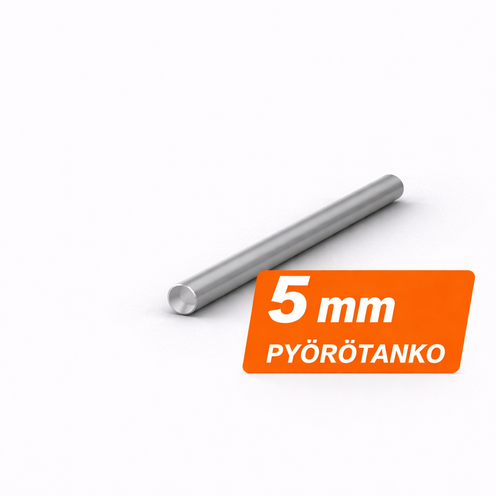 Pyörötanko 5mm S355J2 H9