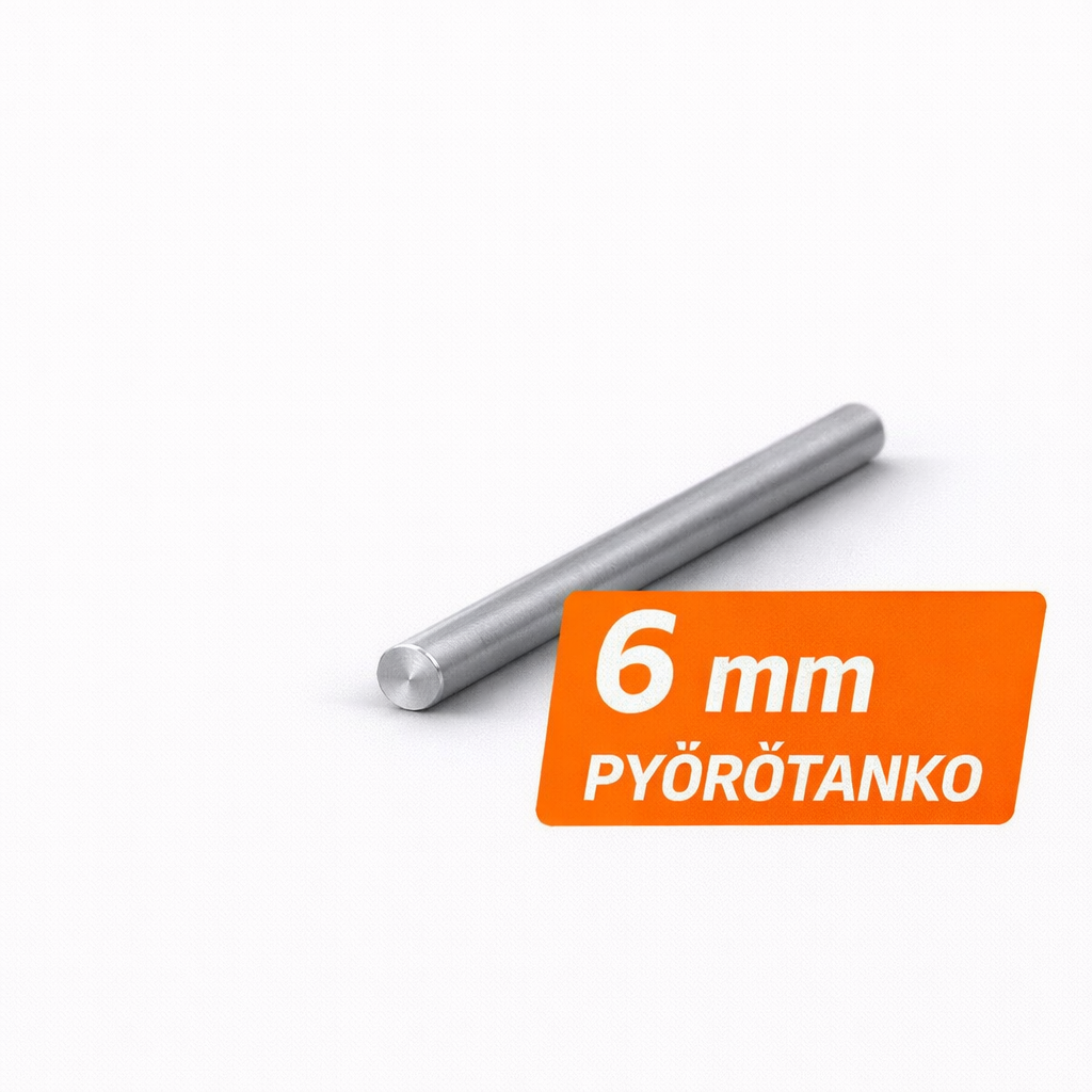 Pyörötanko 6mm S355J2  H9