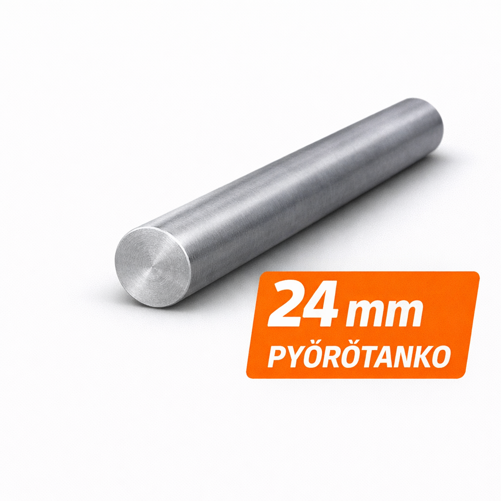 Pyörötanko 24mm S355J2 H9