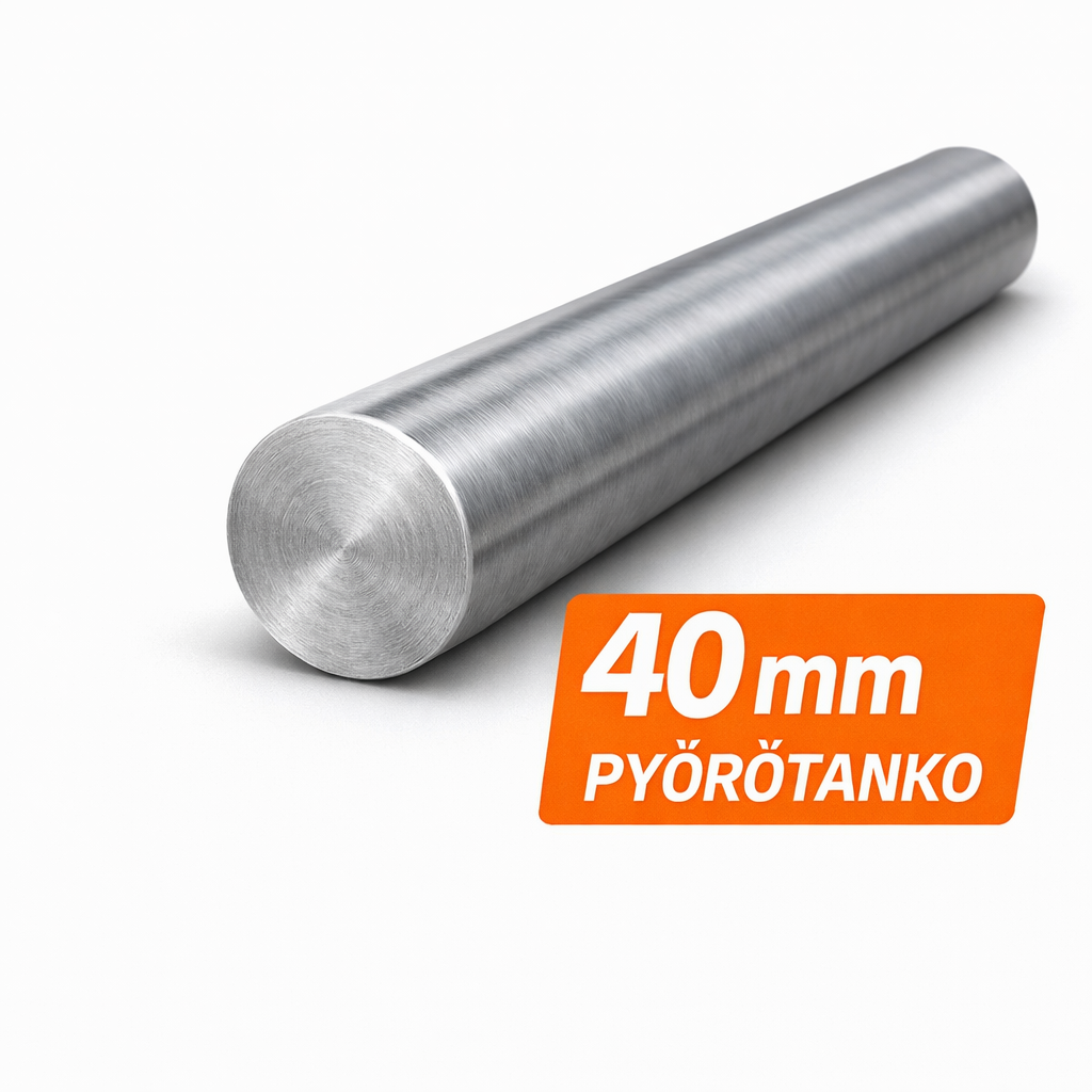 Pyörötanko 40mm S355J2  H9
