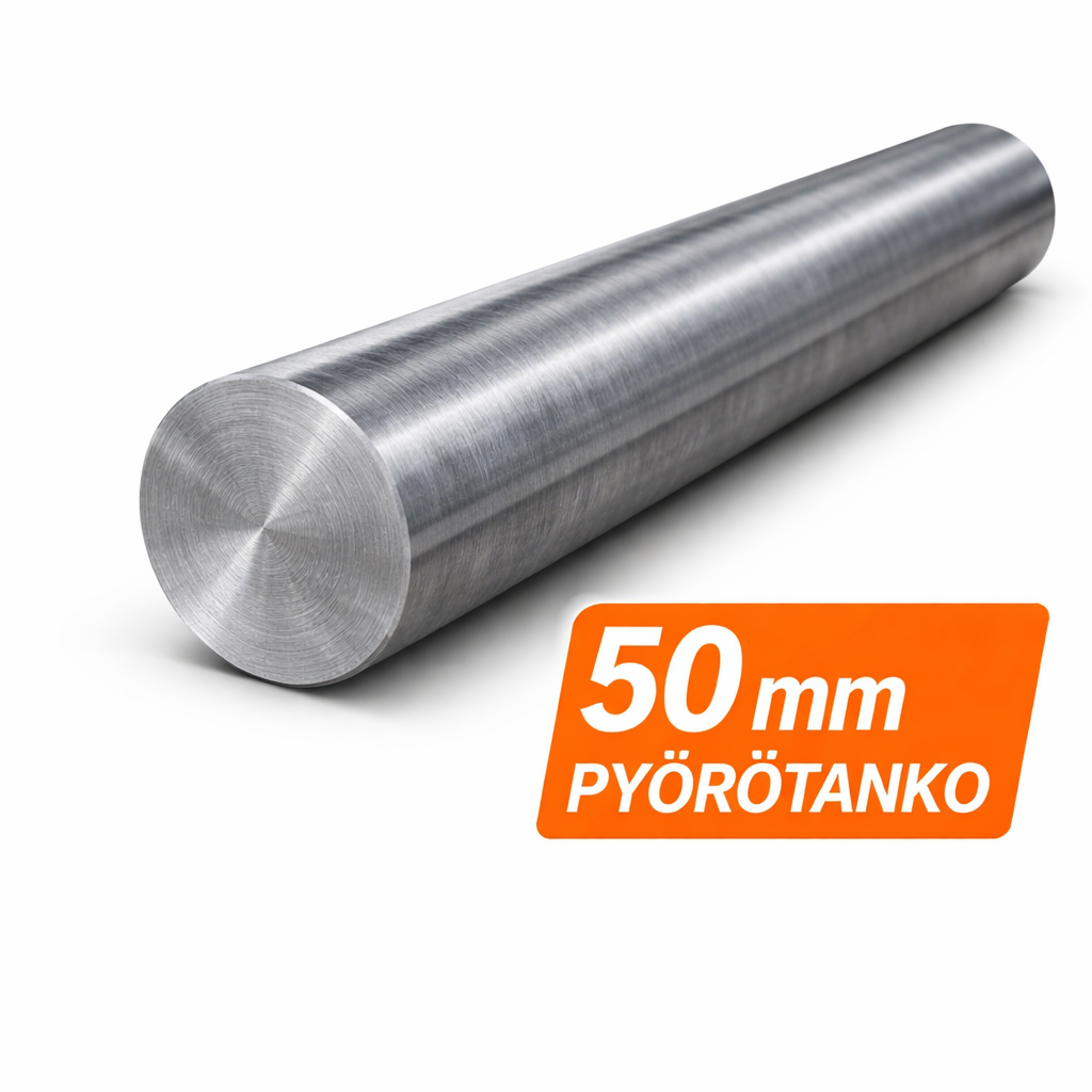 Pyörötanko 50mm S355J2  H9