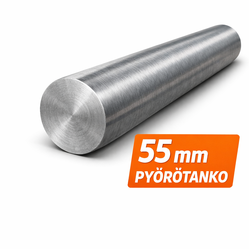 Pyörötanko 55mm S355J2  H9