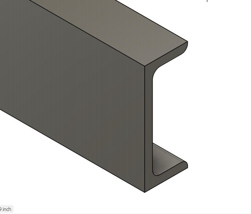 [424] UNP S235 JR 40x20x5 MM 6 M (CE)