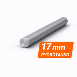 [1285] PYÖRÖ S355J2 C+C 17 MM H9 L=6-6.2M