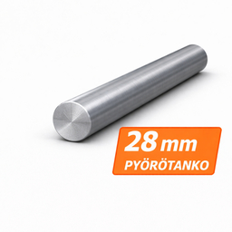 [1292] Pyörötanko 28mm S355J2 H9
