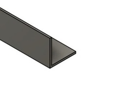 [2873] EN AW-6063 T6 20X20X2 MM AL.VINKELSTÅNG